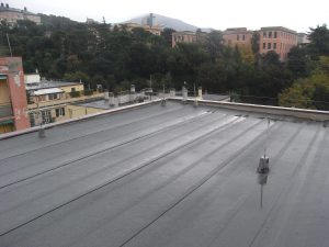 Ramella tetti piani - coperture - via manuzio - Genova