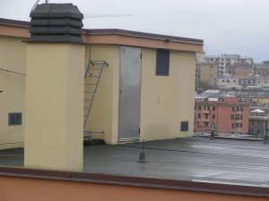 Ramella tetti piani - coperture - via manuzio - Genova